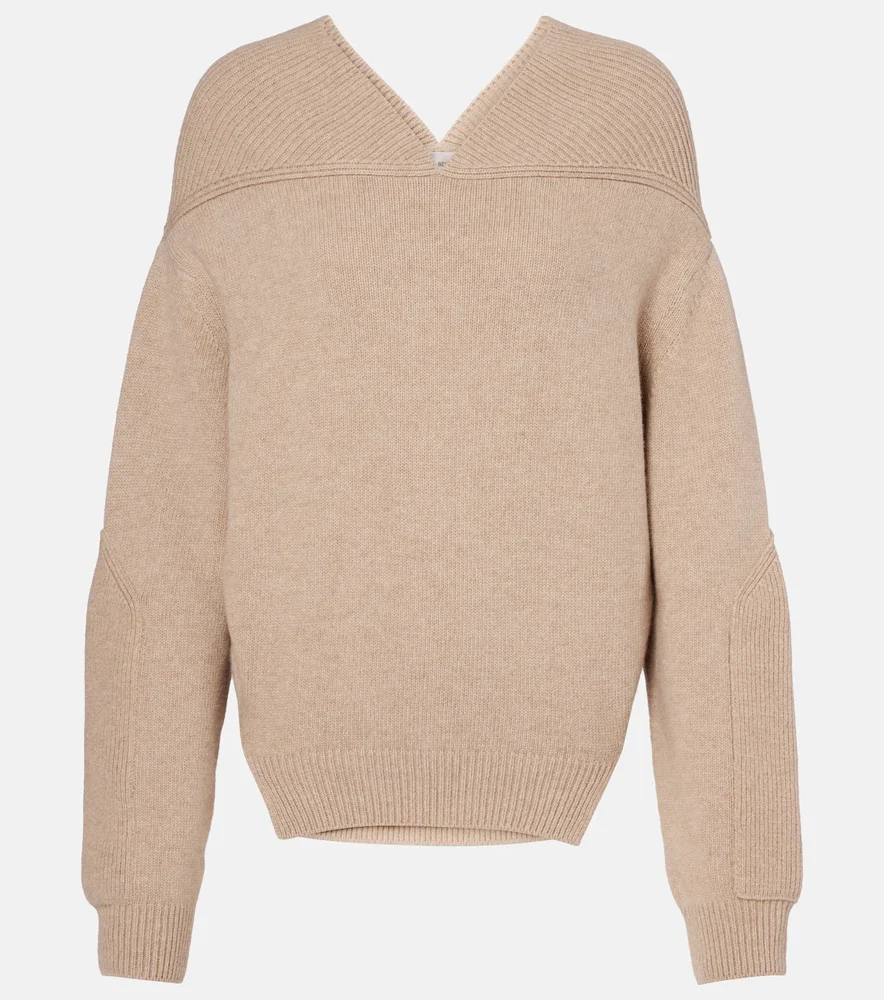 Wool and cashmere sweater