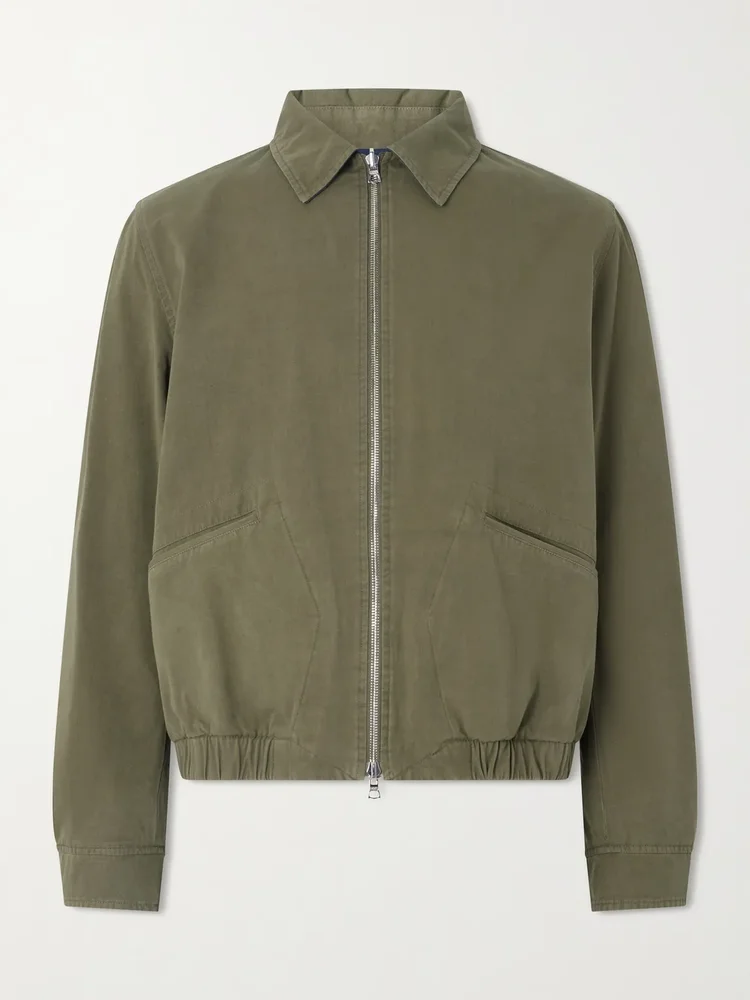 Cotton Blouson Reversible Jacket