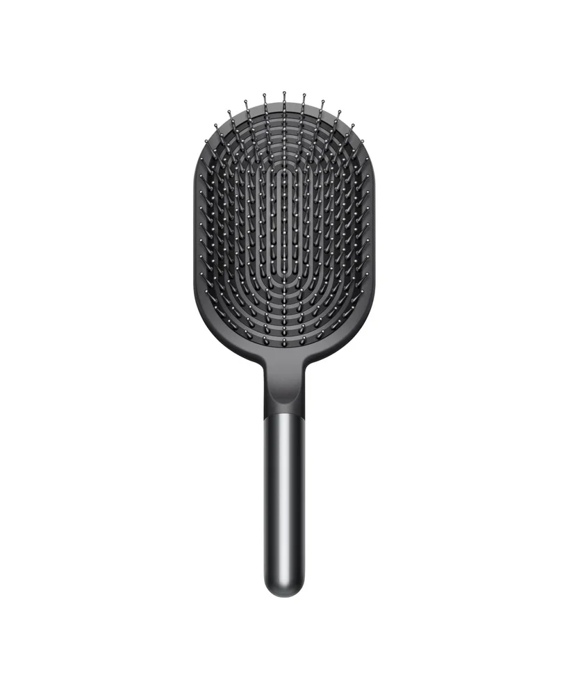 Paddle Brush in Nickel/Black