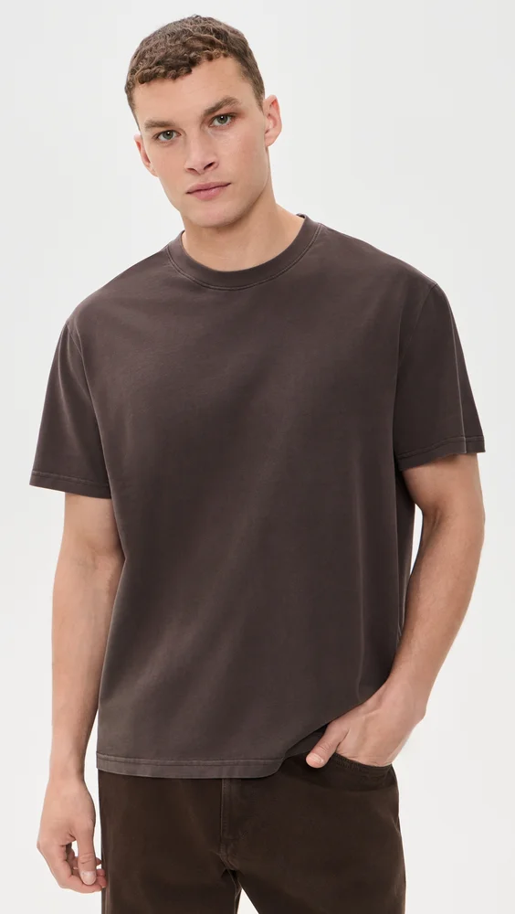 Relaxed Cloud 9 Sueded Jersey Tee