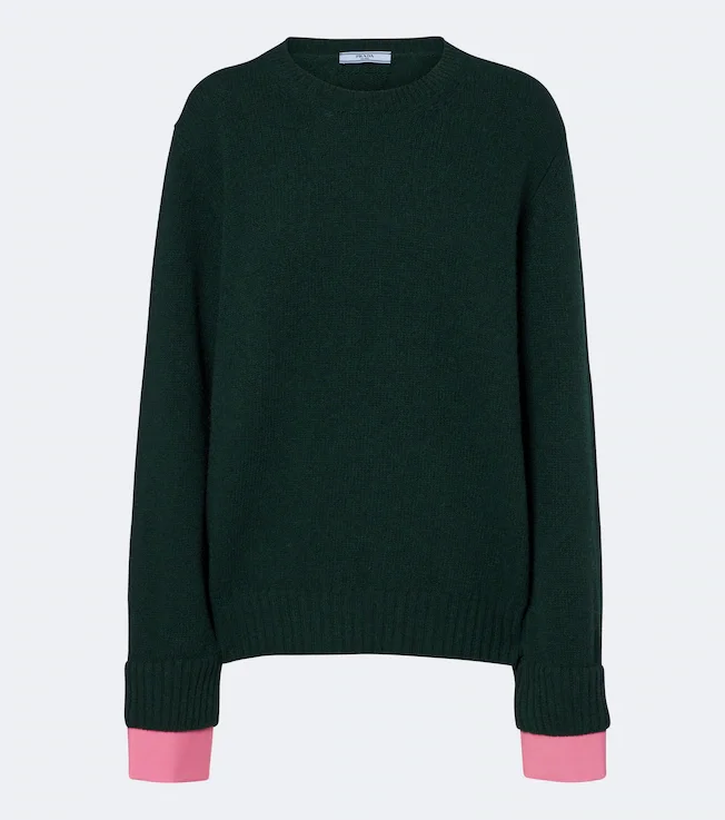Wool and cashmere sweater