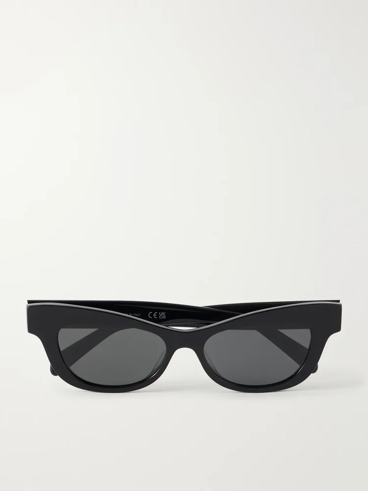 Triomphe cat-eye acetate sunglasses