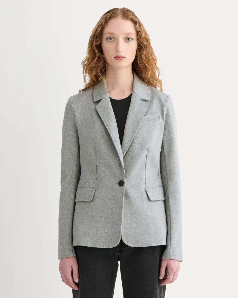 Everlane The Dream Blazer | Mid Heather Grey