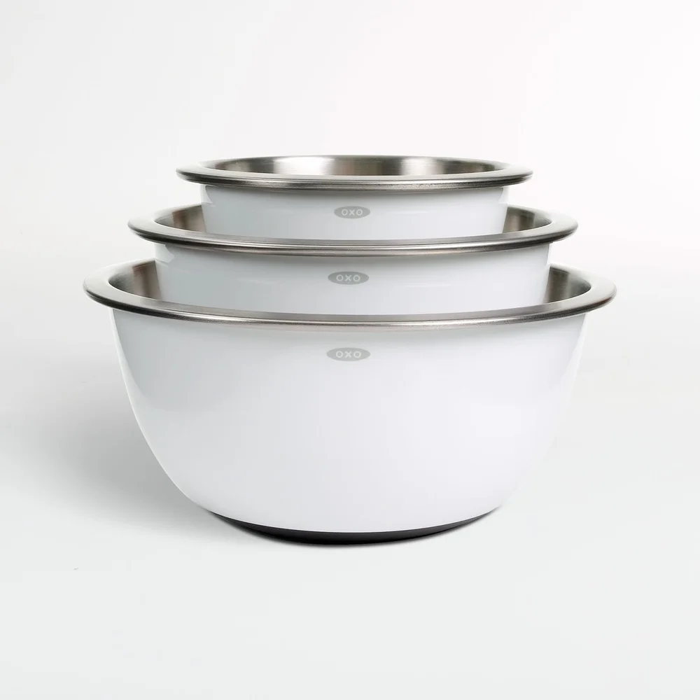 Stainless Steel Mixing Bowls, Set of 3