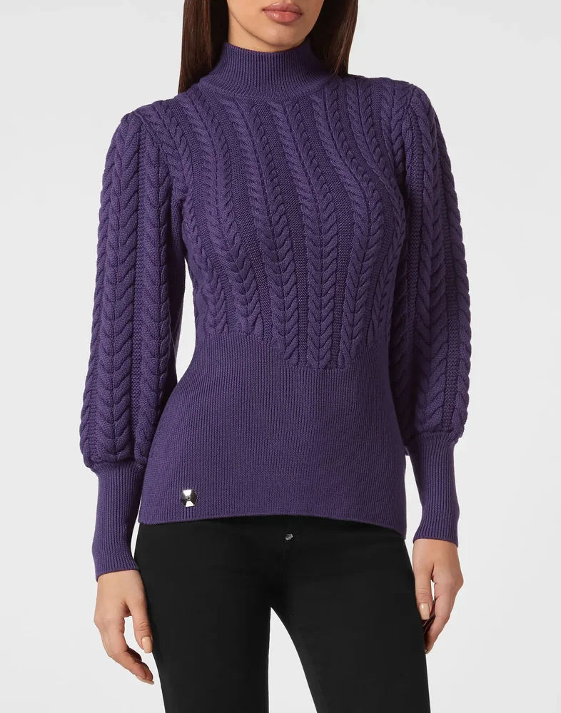 Wool Turtleneck Sweater