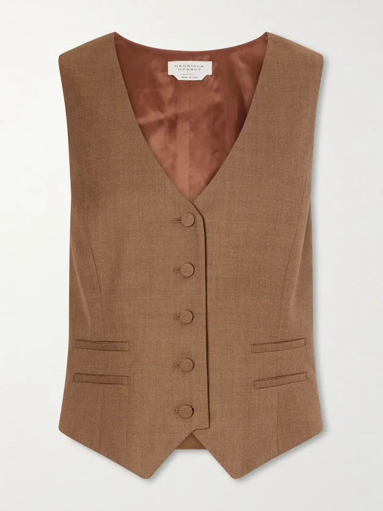 Coleridge wool vest