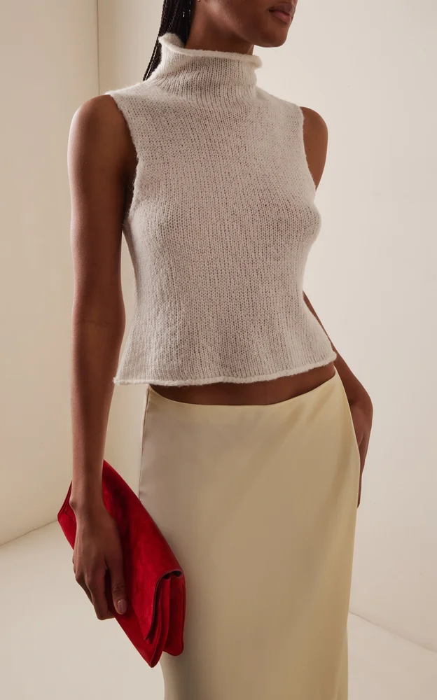 Exclusive Sonnet Knit Turtleneck Top