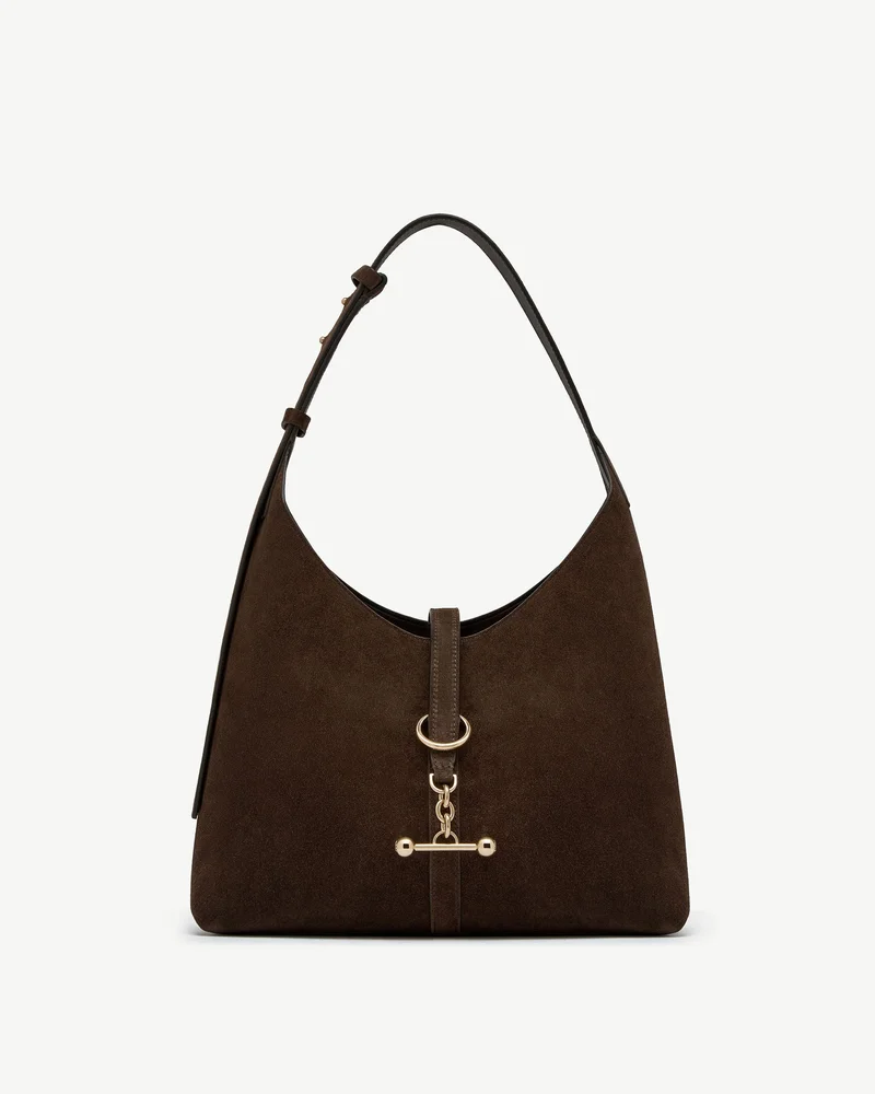 Kite Hobo - Chocolate Suede