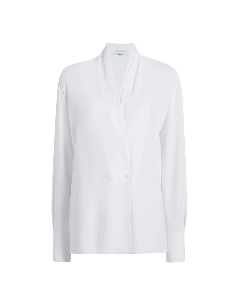 Gathered Neckline Blouse