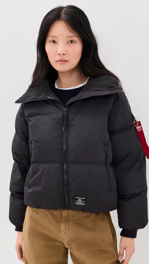 Sierra Short Relaxed Fit Puffer