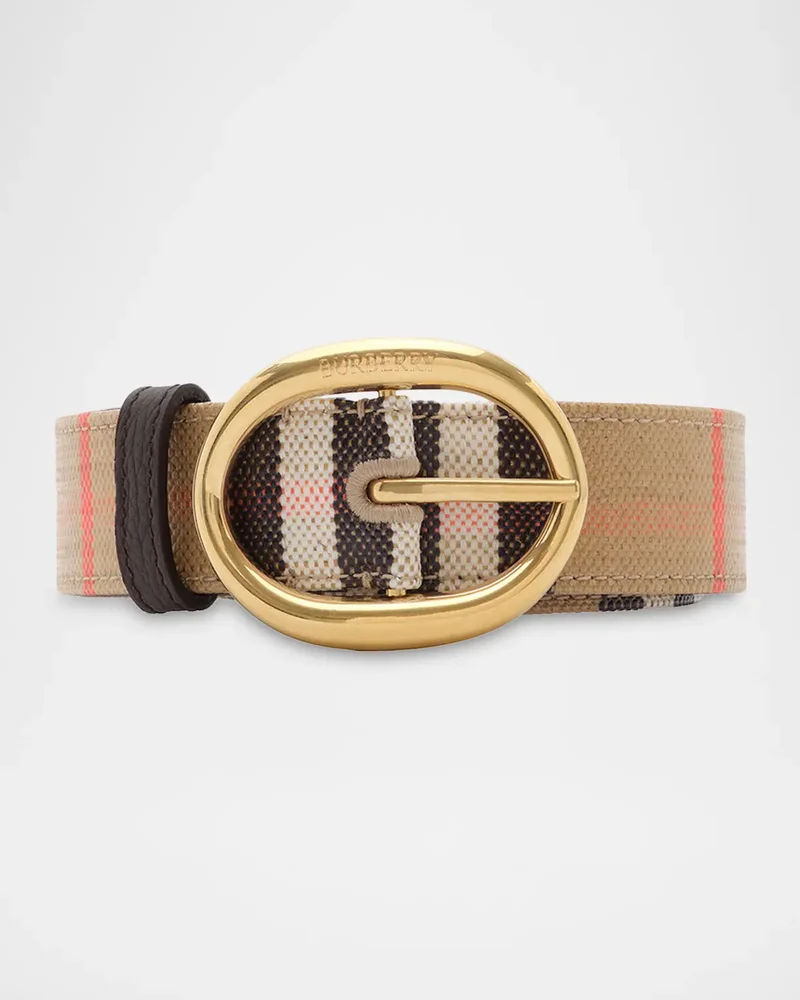 Reversible Check Bloomsbury Belt