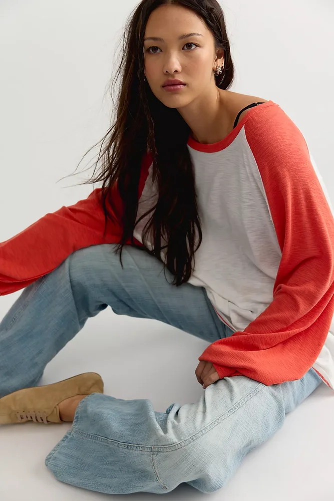 Tinsley First Base Long-Sleeve Tee