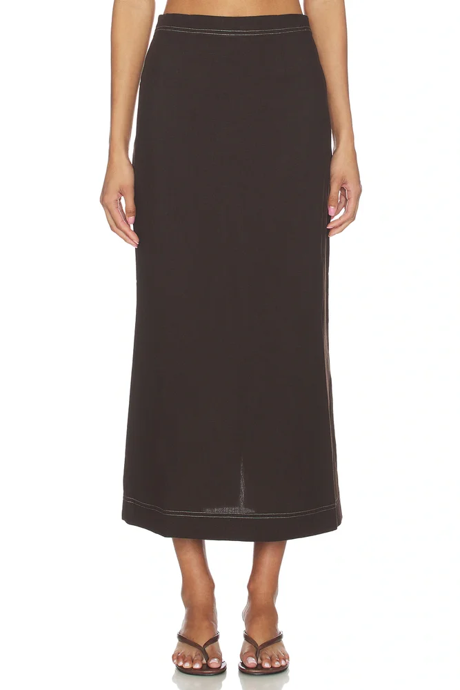 Mia Linen Mix Skirt