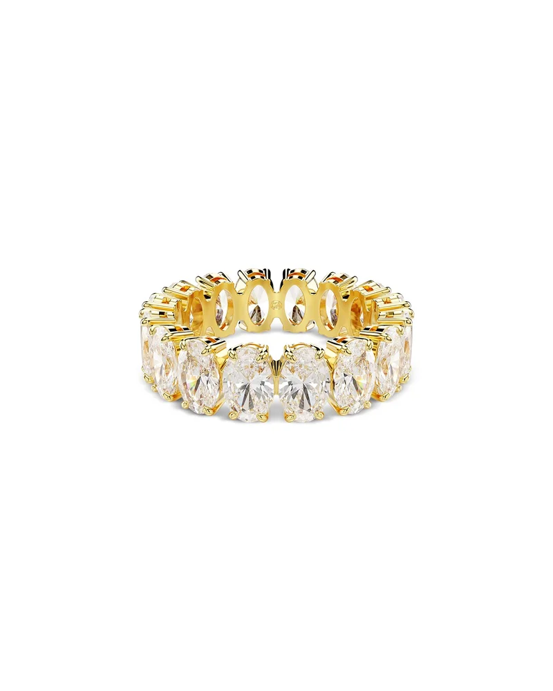 Matrix Oval Crystal Eternity Ring