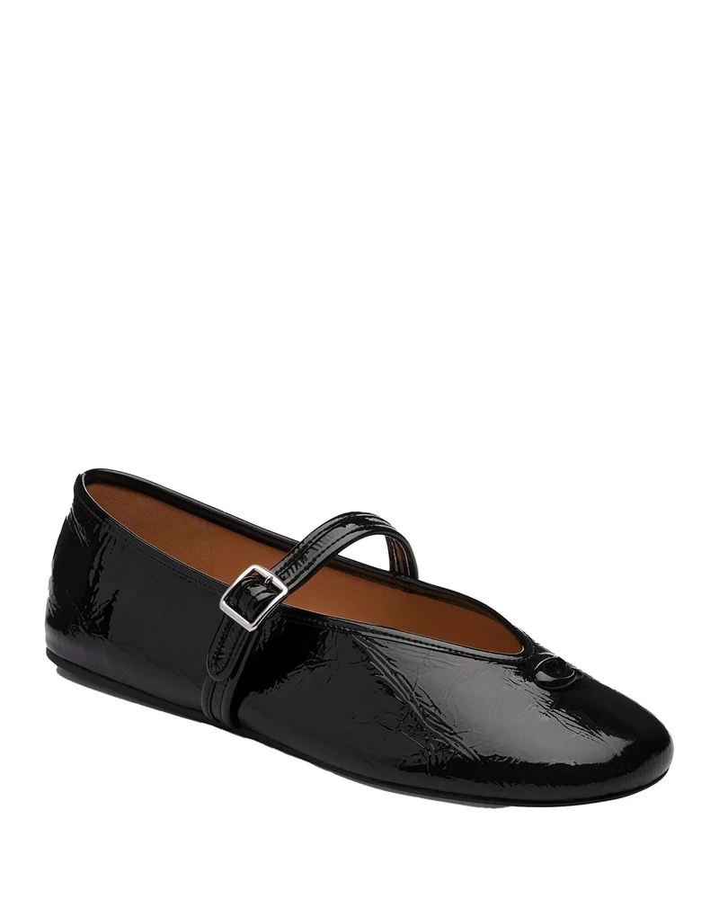 Women's Sculpted C Crinkle Patent Leather Mary Jane Shoes