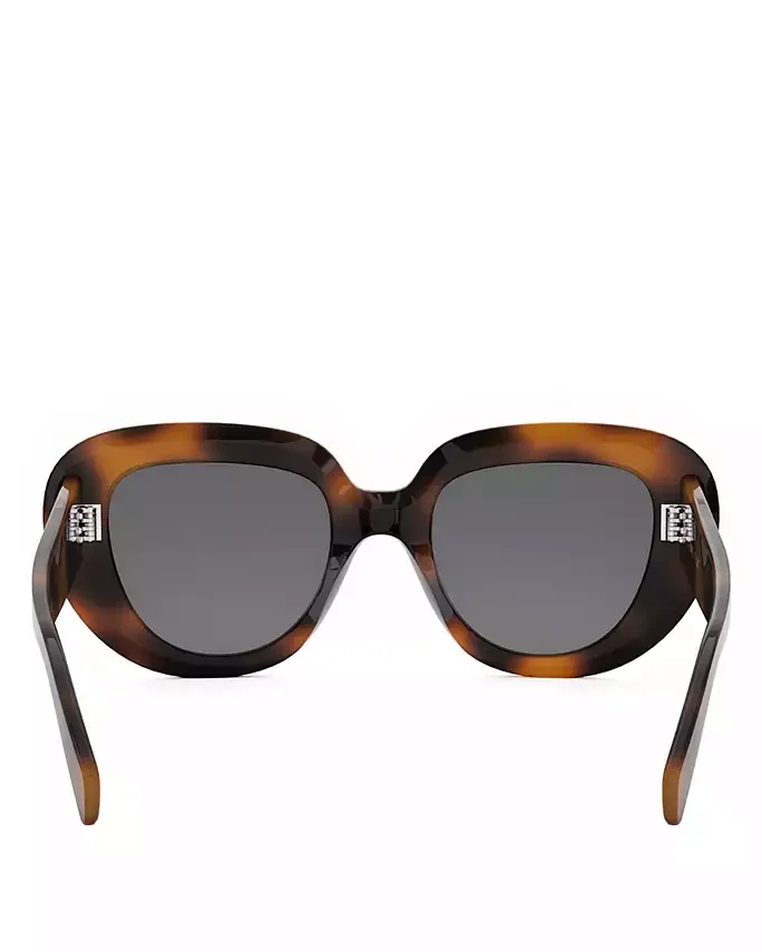 3 Dots Butterfly Sunglasses, 51mm