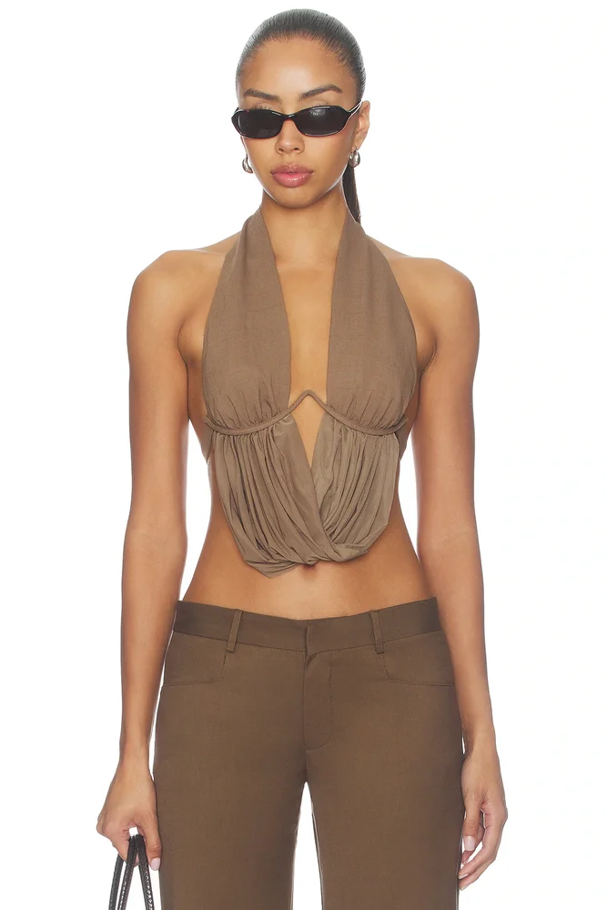 Malik Drape Top