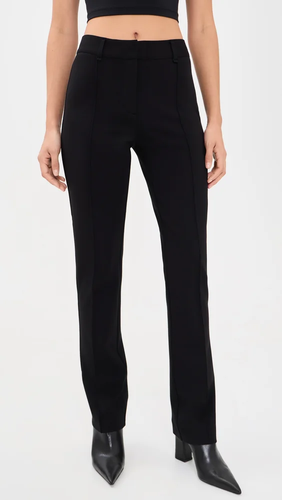Sutton Ponte Mid Rise Cigarette Pants