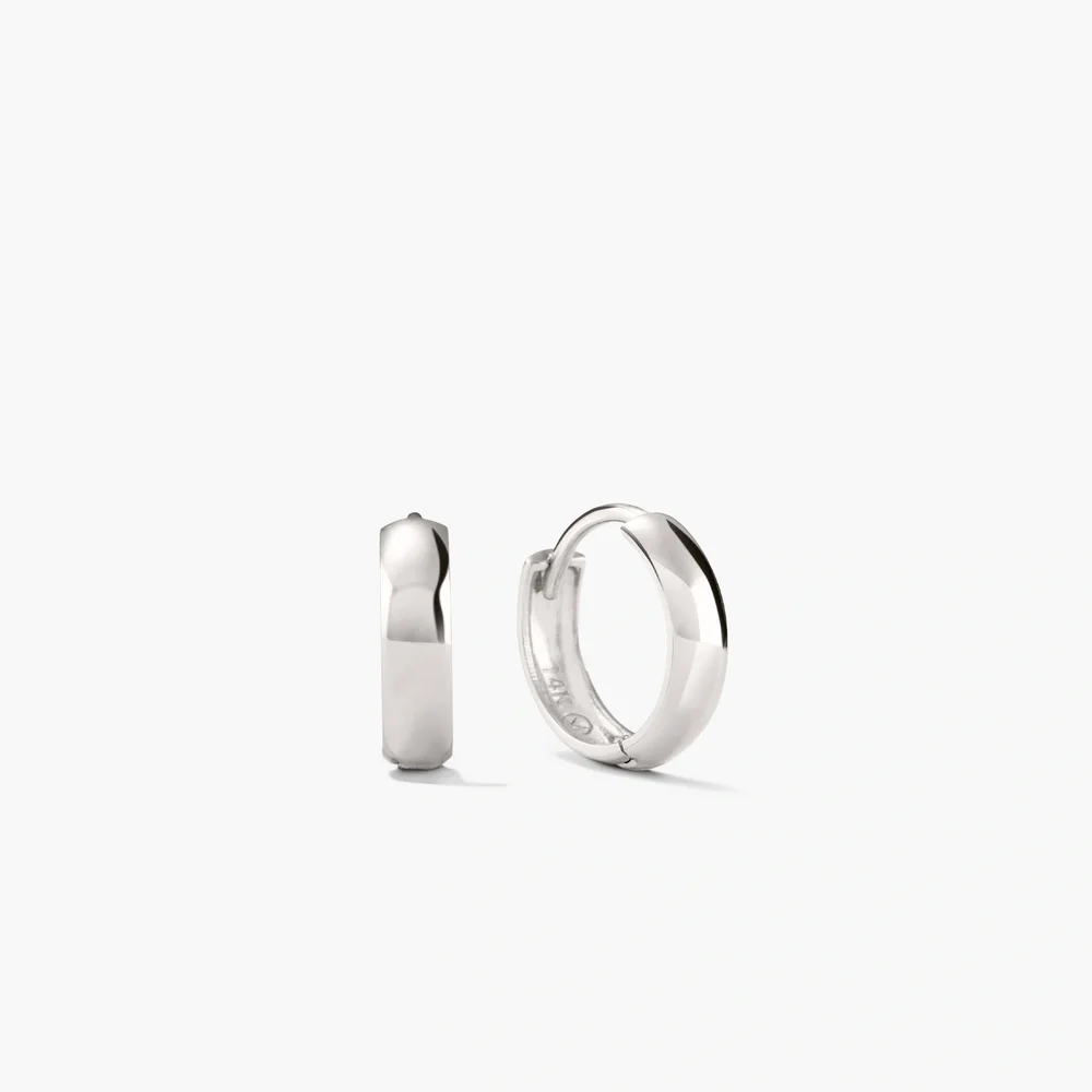 Bold Huggie Hoops
