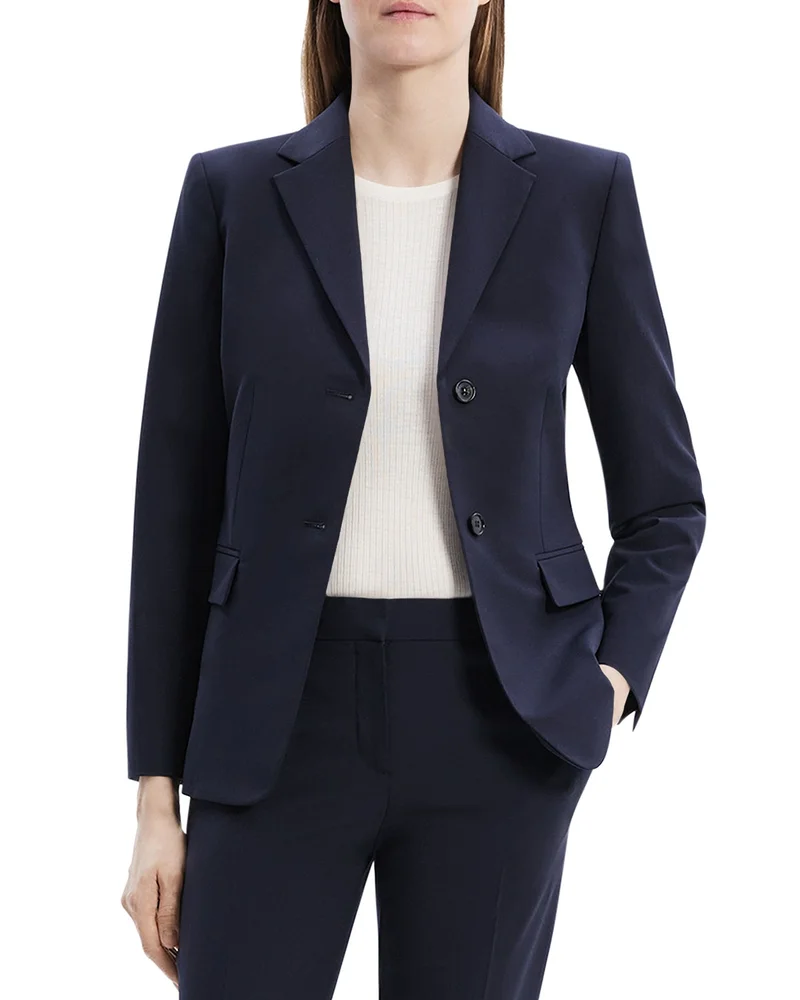 Single Breasted Slim Fit Blazer