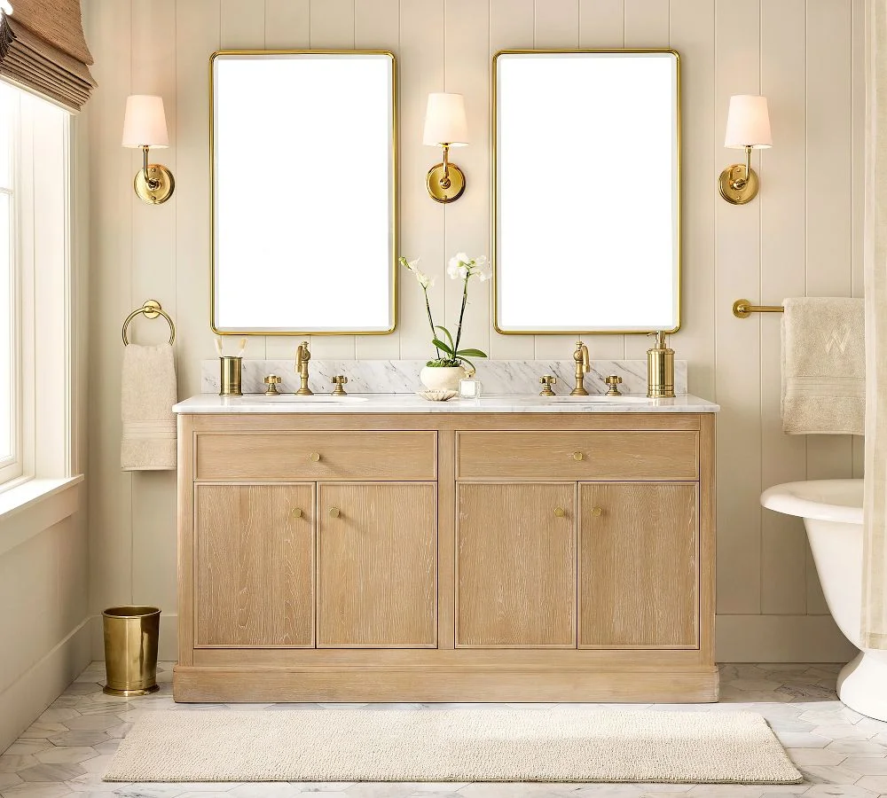 Leah Heirloom Double Sink Vanity (60")