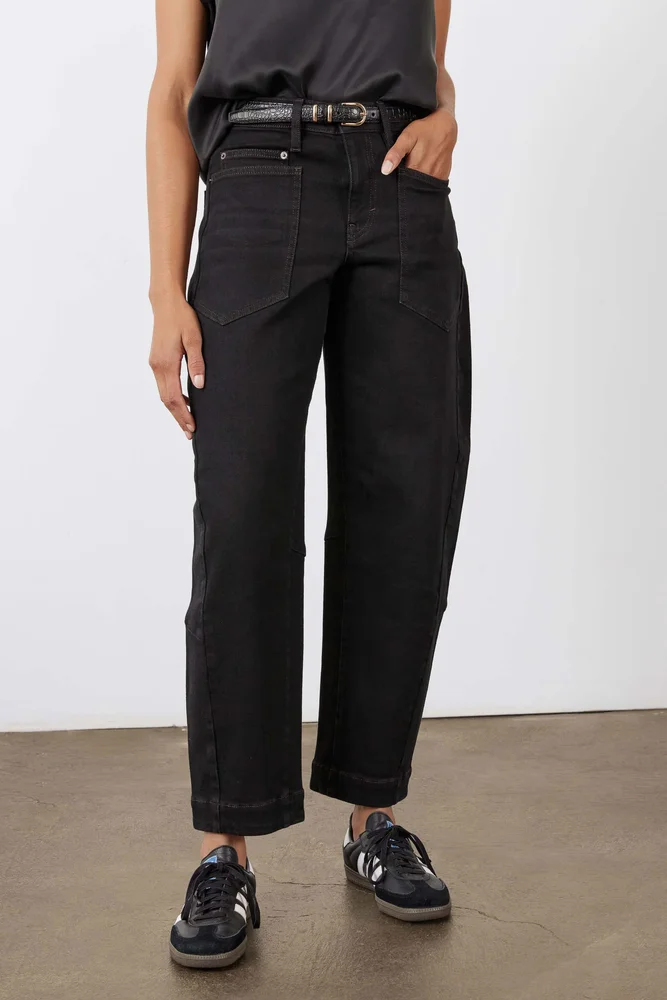 Slouchy Jeans 2.0, Dusted Black