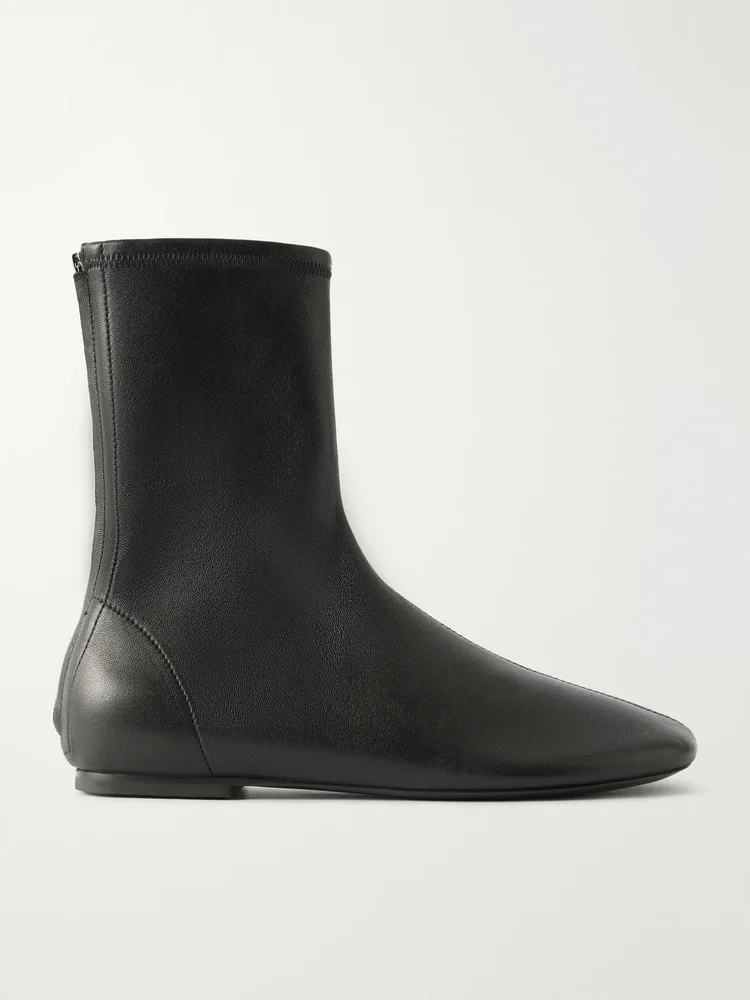 Sutherland stretch-leather ankle boots
