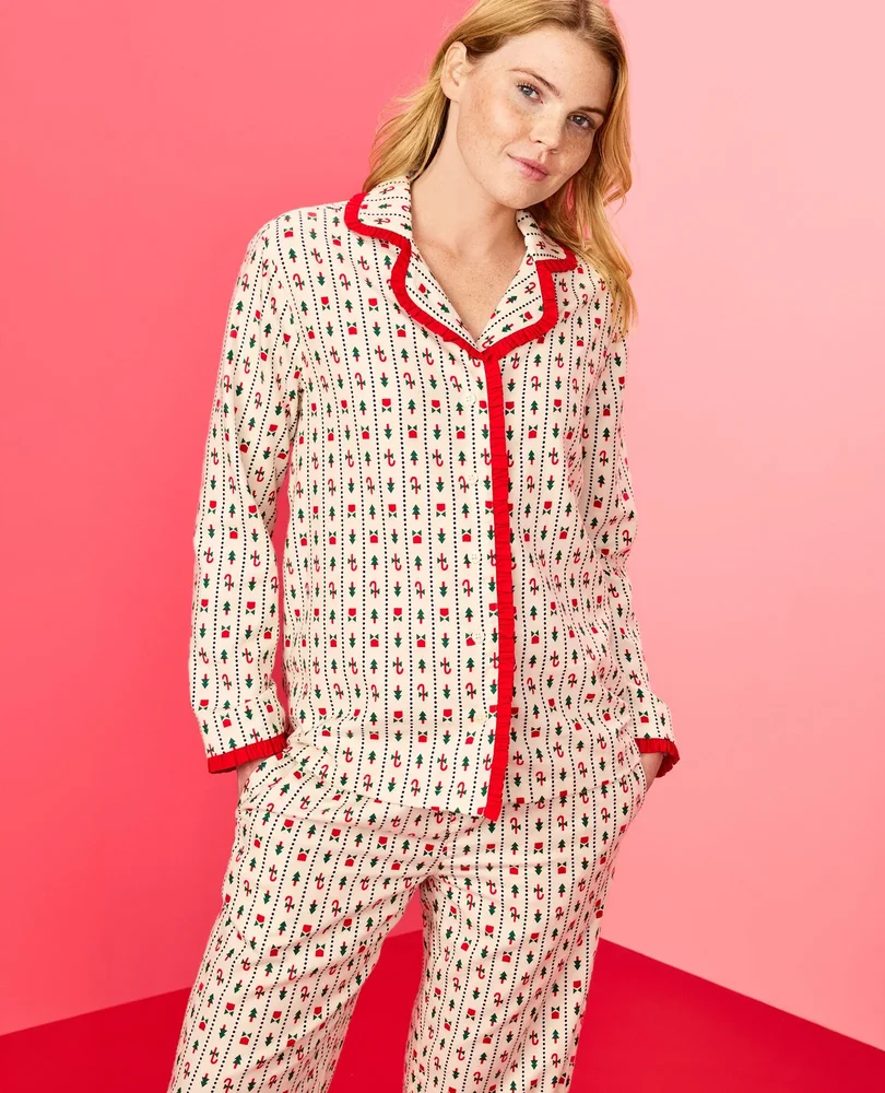 Women's Holiday HannaSoft Flannel Pajama Set