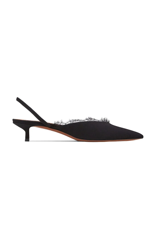 Irena Silk Slingback