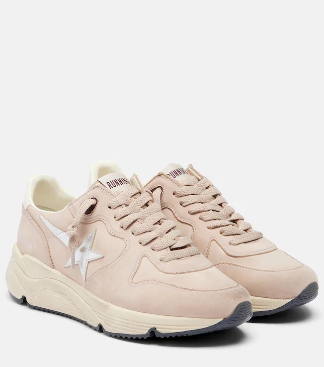 Running Sole leather sneakers