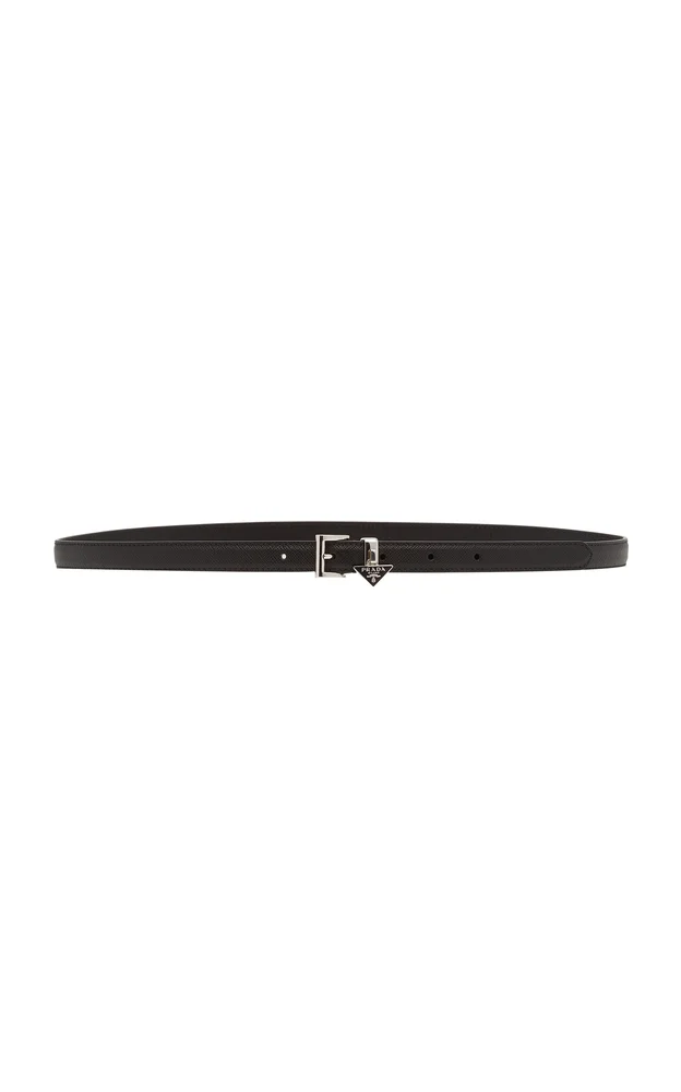 Saffiano Leather Belt