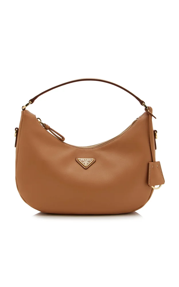 Arqué Leather Shoulder Bag