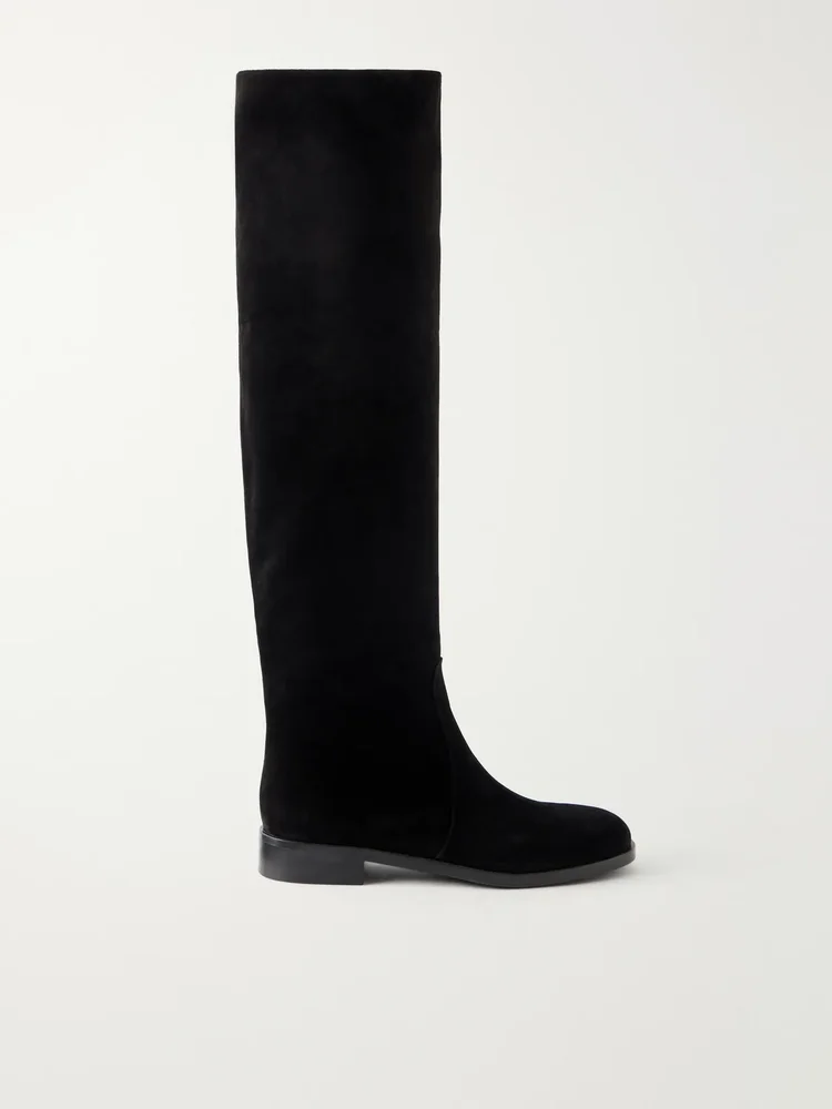 zayne 20 suede over the knee boots