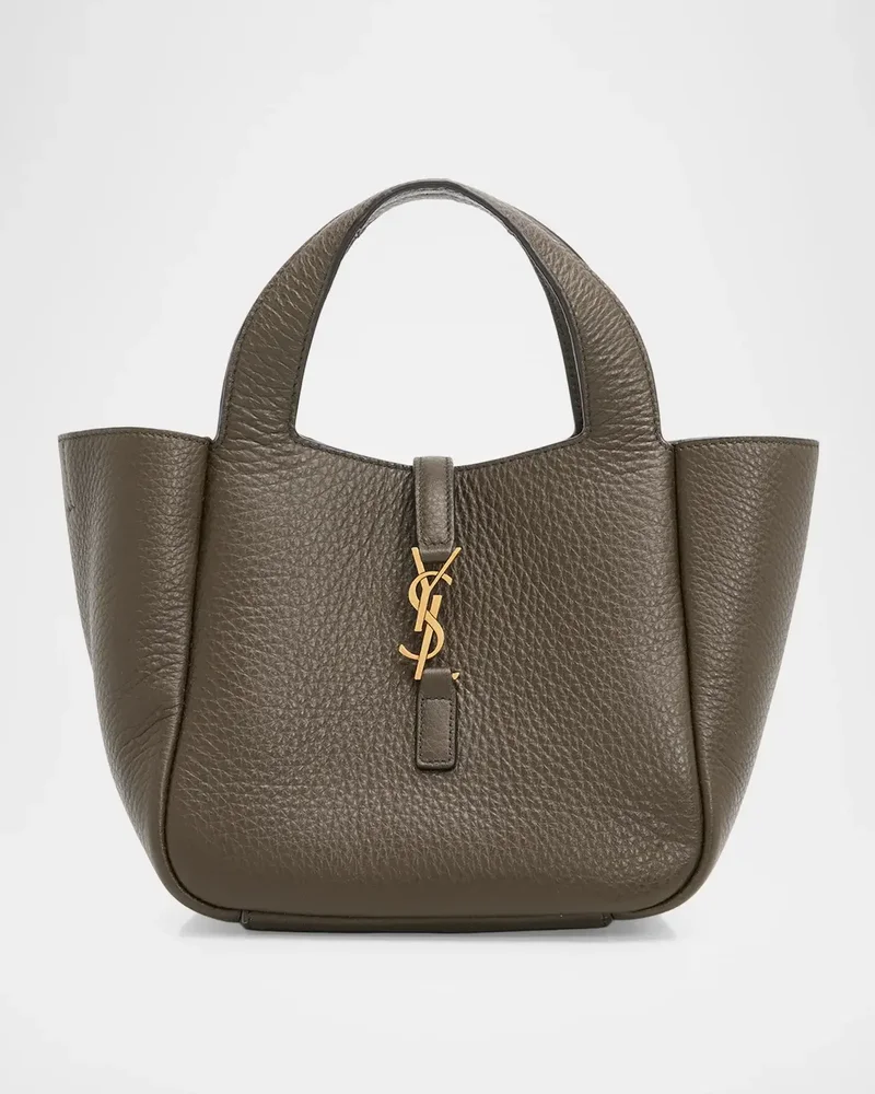 Le 5 à 7 Bea Mini Tote Bag in Grained Leather