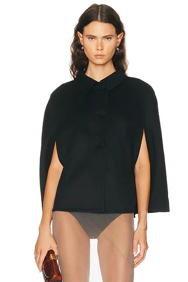 Compact Drape Cape Jacket