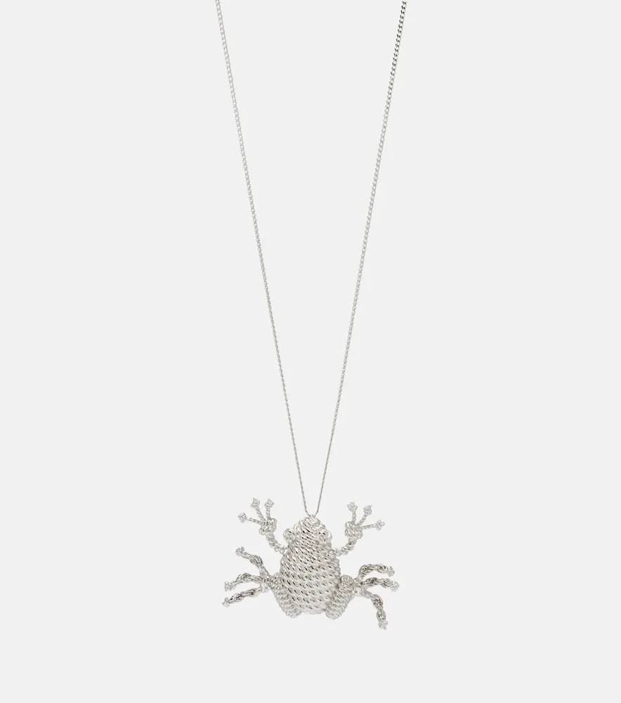 Frog pendant necklace