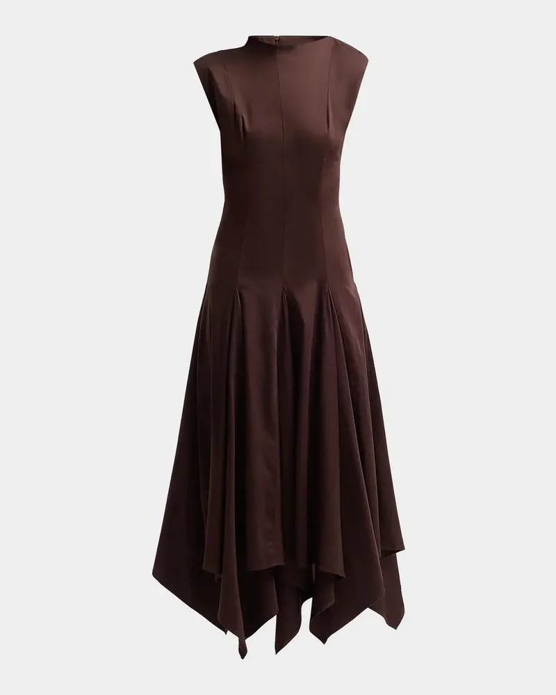 Eloidie Asymmetric Midi Dress