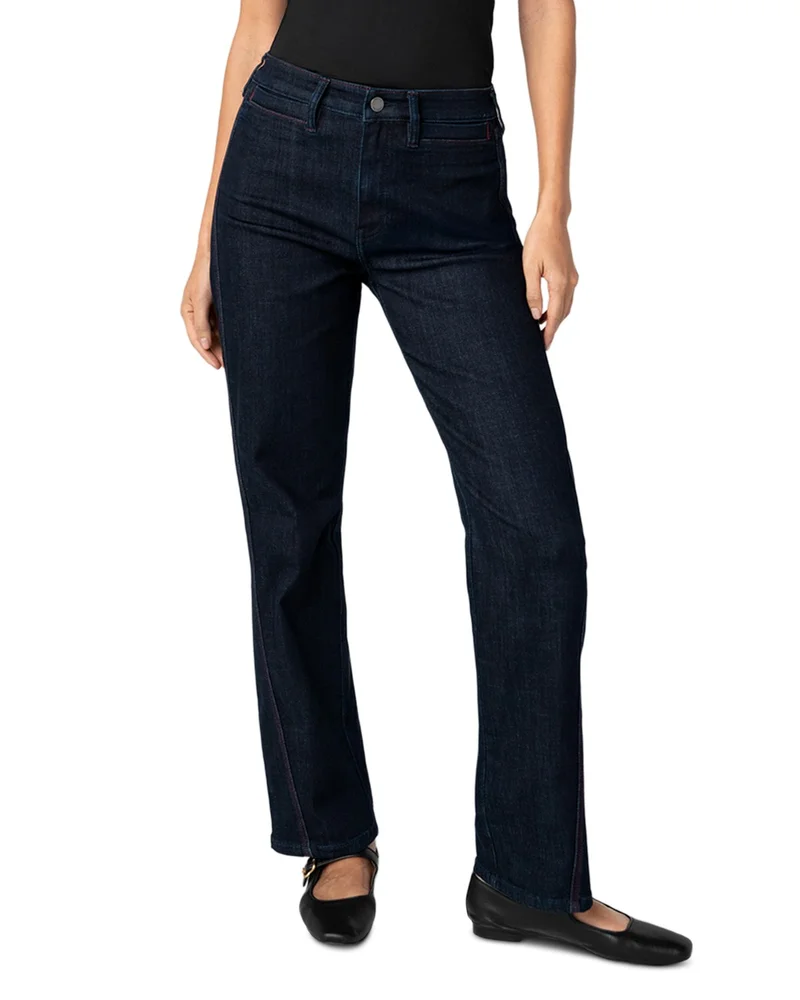 Kennedy High Rise Straight Leg Jeans in Midnight Eclipse