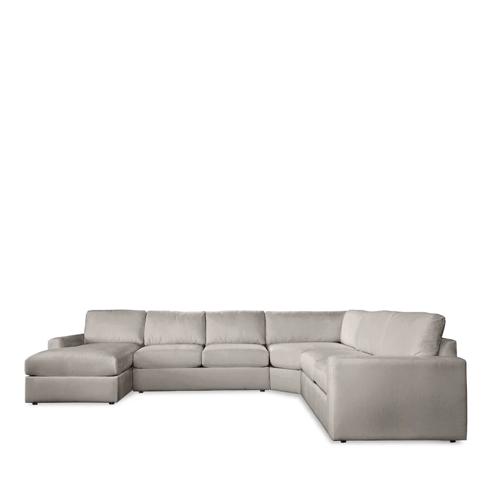 Rory 4-Piece Fabric Sectional
