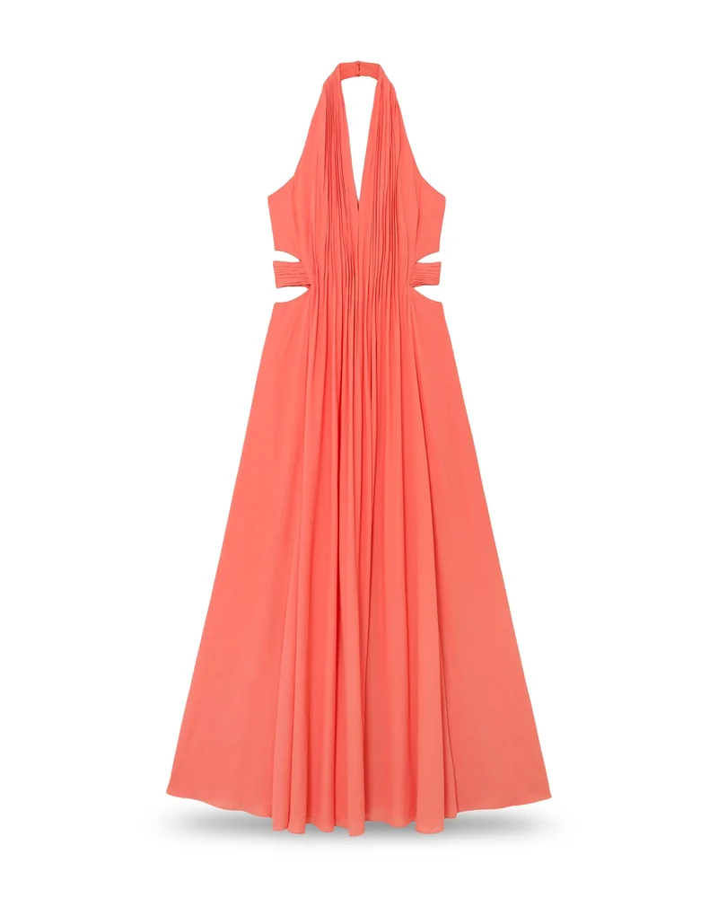 Cara Pleated Maxi Dress