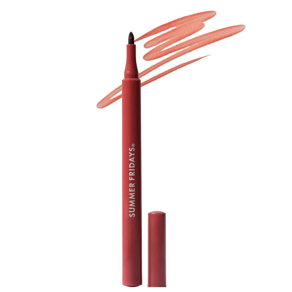 Flushed Lip Stain 12HR Long-Lasting Lip Tint in Maple - warm terracotta