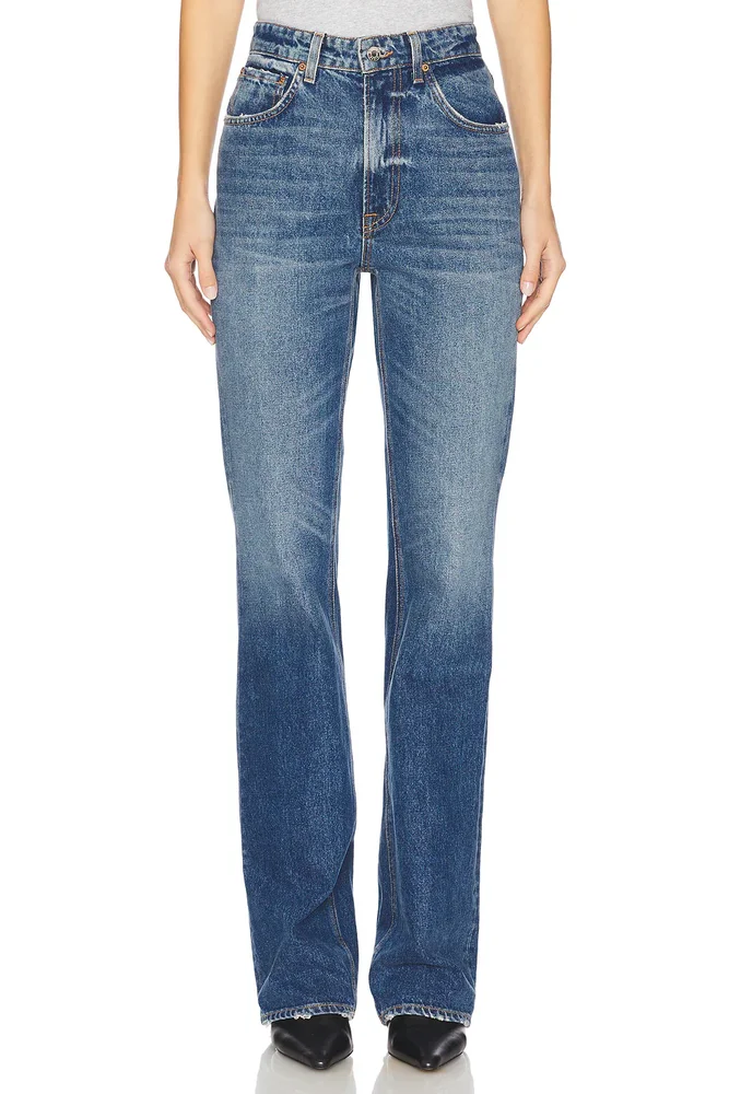 x Sophia Kelly Melanie High Rise Boot Cut Jeans