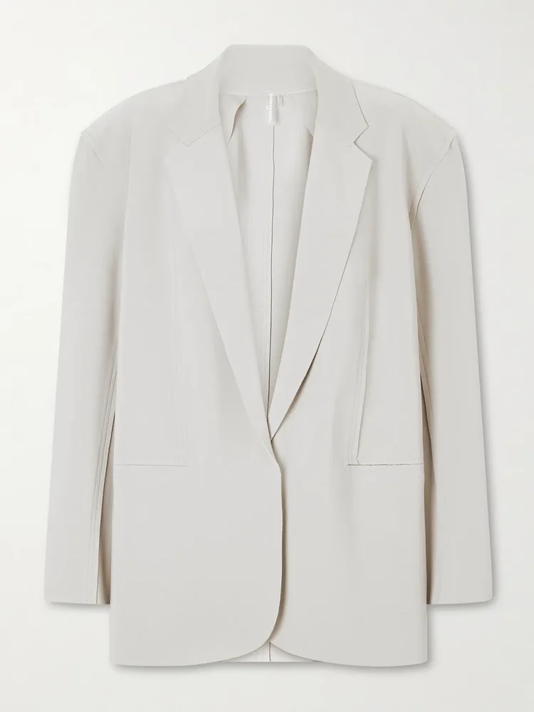 Stretch-jersey blazer