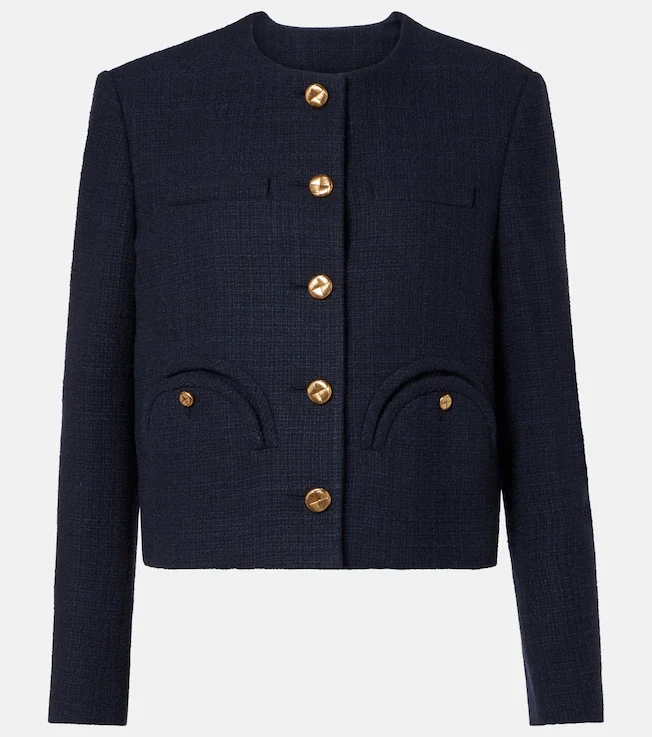Shamo cotton-blend tweed jacket