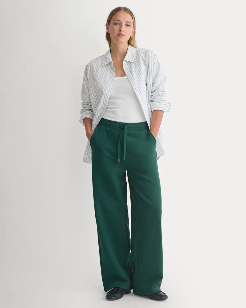 Luxe Fleece Wide-Leg Sweatpant | Ponderosa Pine