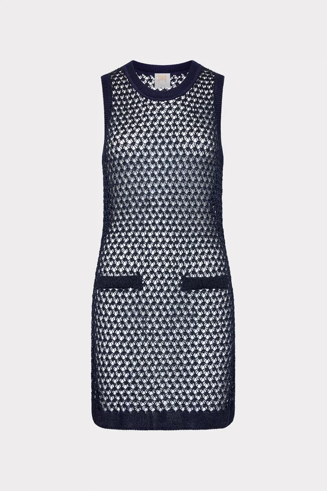Knit Cover-Up Mini Dress