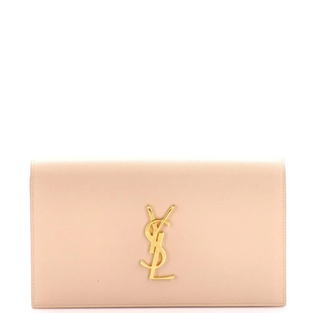 Pre-Owned Classic Monogram Clutch Leather