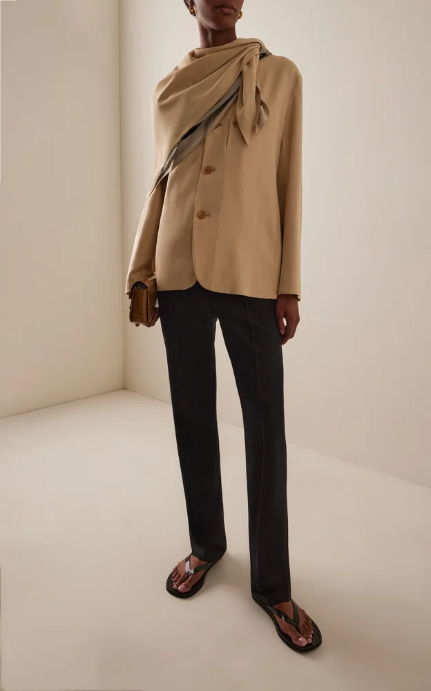 Jamie Cady Scarf Blazer