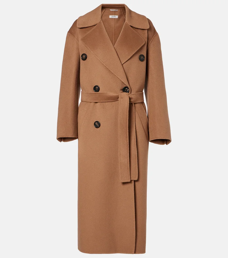 Wool and cashmere coat