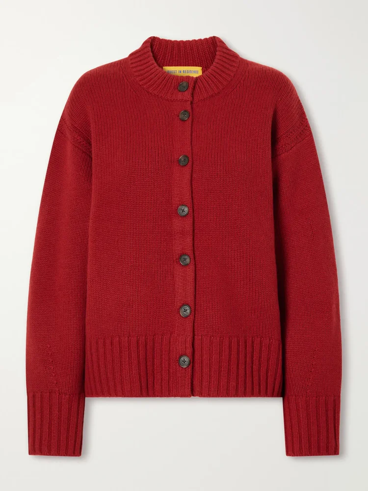 Cozy cashmere cardigan